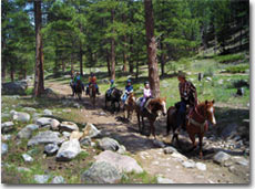 Click to enlarge Jackson Stables, YMCA of the Rockies, Estes Park, Colorado